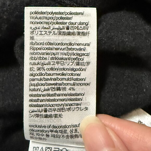 Calvin Klein Archive Logo Fleece Quarter Zip Polo Sweatshirt - Picture 9 of 9